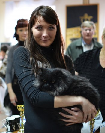 Кот Бегемот избран самым черным котом Челябинска