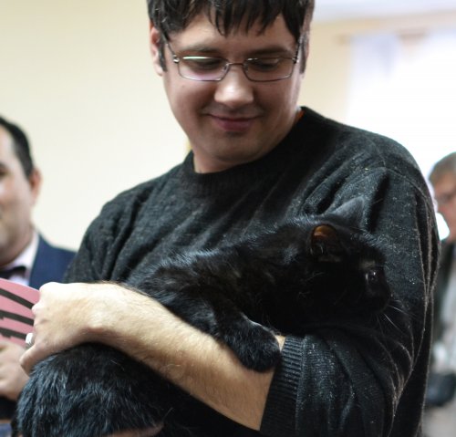 Кот Бегемот избран самым черным котом Челябинска