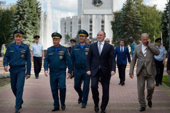 Губернатор прокомментировал начало первенства МЧС России по пожарно-прикладному спорту в Челябинске