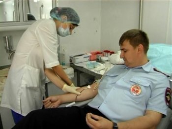 Мотоциклисты Челябинской области сдали кровь
